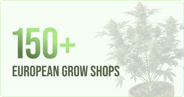 150+ EUROPEAN GROW SHOpS